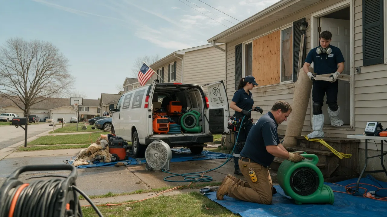 Water Damage Restoration in Staffordsville, VA near me